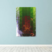 Genesis Dag 6: Man 2014 Canvas Afdruk (Insitu (Houten vloer))