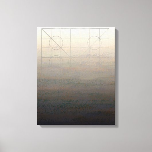 Genesis Dag 7: Rest Canvas Afdruk (Voorkant)