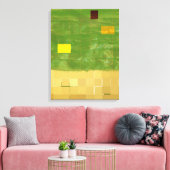 Genesis Day 3: Vegetation 2014 Canvas Afdruk (Insitu (Woonkamer))