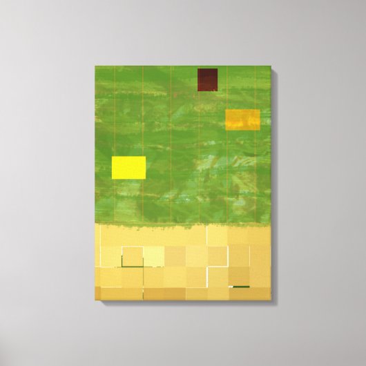 Genesis Day 3: Vegetation 2014 Canvas Afdruk (Voorkant)