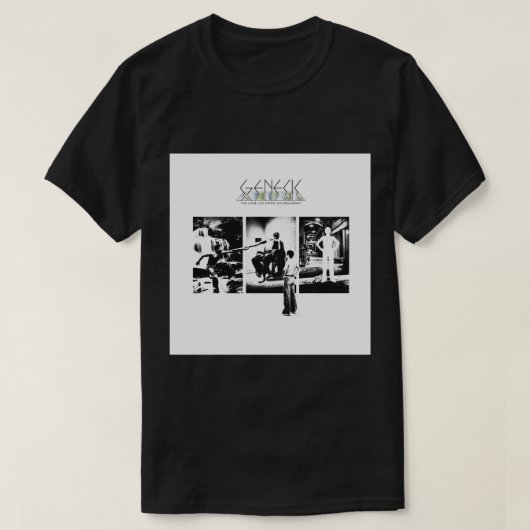 Genesis - De lamp ligt op de breedband T-shirt (Design voorkant)