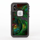 Genesis Green Abstract Art (Achterkant)