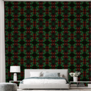 Genesis Green Abstract Art Behang