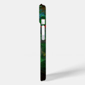 Genesis Green Abstract Art Case-Mate iPhone Case (Achterkant / Links)