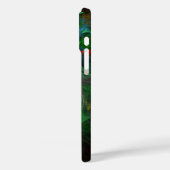 Genesis Green Abstract Art Case-Mate iPhone Case (Achterkant / Links)