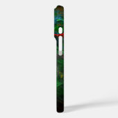 Genesis Green Abstract Art Case-Mate iPhone Case (Achterkant / Links)