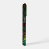 Genesis Green Abstract Art iPhone Hoesje (Rechterkant)