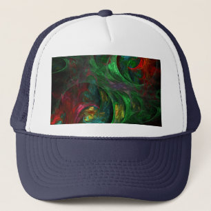 Genesis Green Abstract Art Pet