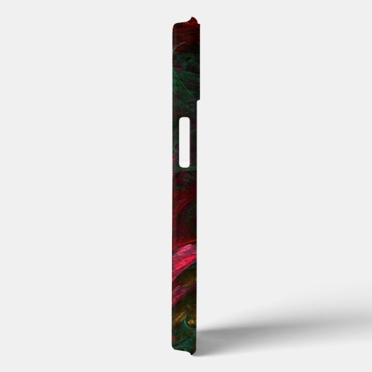 Genesis Green Abstracte Kunst Case-Mate iPhone Case (Achterkant / Rechts)