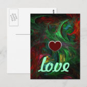 Genesis Green Love Briefkaart (Voorkant / Achterkant)