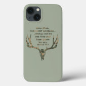 Genesis Hunting Quote iPhone case (Achterkant)