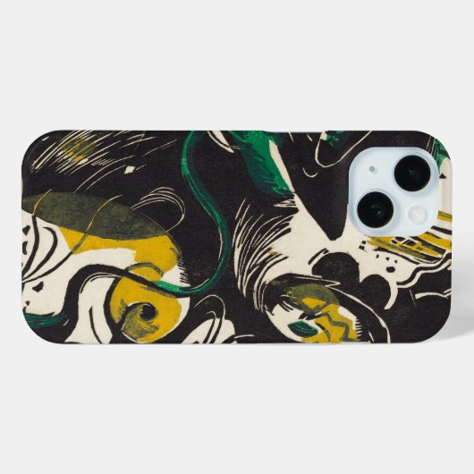 Genesis II: Abstracte kunst Case-Mate iPhone Case (Achterkant (horizontaal))