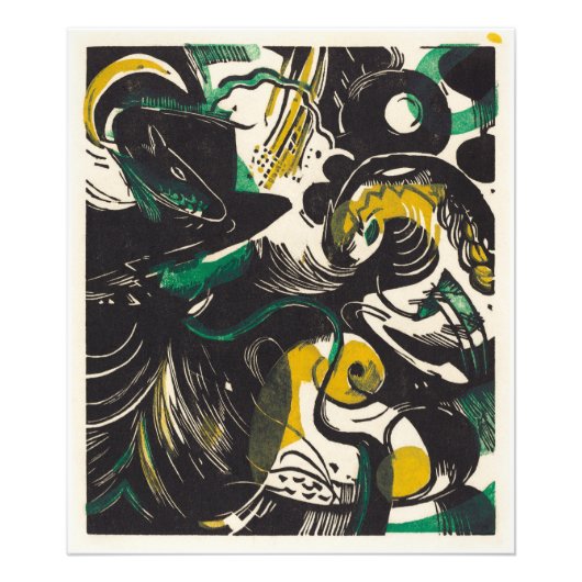 Genesis II (Schopfungsgeschichte II) (1914) Foto Afdruk (Voorkant)