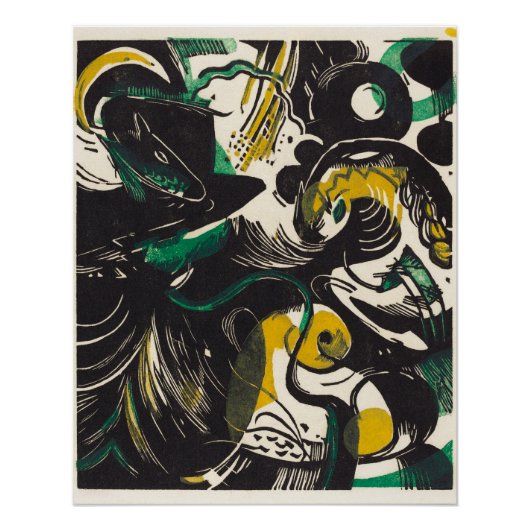 Genesis II (Schopfungsgeschichte II) (1914) Perfect Poster (Voorkant)