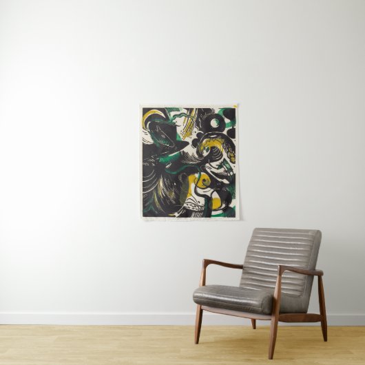 Genesis II (Schopfungsgeschichte II) (1914) Wandkleed (In situ)