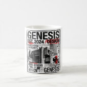 Genesis Industrial Brutalist Architecture Koffiemok (Center)