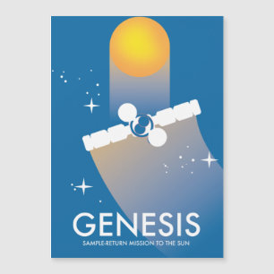Genesis-monsterterugzendingsmissie ruimte kunst.