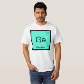 Genesis Naam Chemie Element Periodiek Systeem T-shirt (Voorkant volledig)