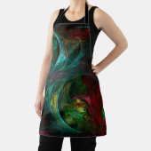 Genesis Nova Abstract Art Apron Schort (Insitu)