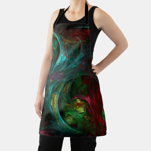 Genesis Nova Abstract Art Apron Schort (Insitu)