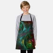 Genesis Nova Abstract Art Apron Schort (Gedragen)