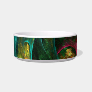 Genesis Nova Abstract art Cat Bowl Voerbakje