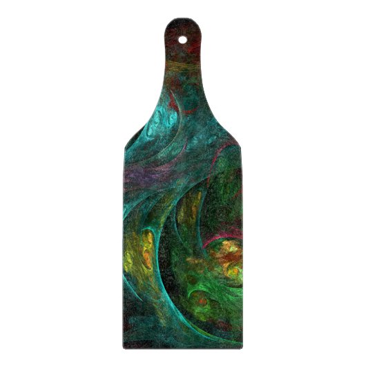 Genesis Nova Abstract Art Paddle Snijplank (Voorkant)