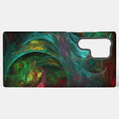 Genesis Nova Abstract Art Samsung Galaxy Hoesje (Achterkant horizontaal)
