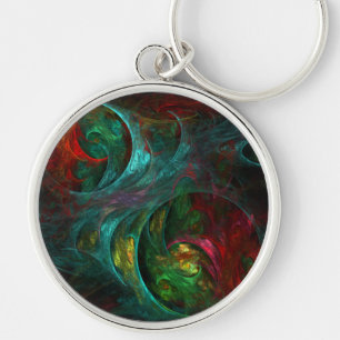 Genesis Nova Abstract Art Small Sleutelhanger