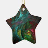 Genesis Nova Abstract Art Star Ornament (Links)