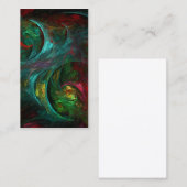 Genesis Nova Abstract Art Visitekaartje (Voorkant / Achterkant)