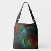 Genesis Nova Abstract Kunstlichaam Crossbody Tas (Voorkant)