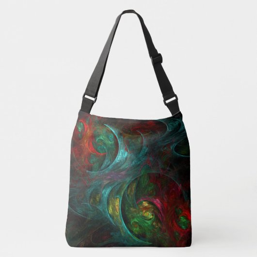 Genesis Nova Abstract Kunstlichaam Crossbody Tas (Voorkant)