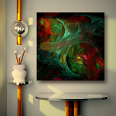 Genesis Nova Abstract Kunstschildpad Afdrukken