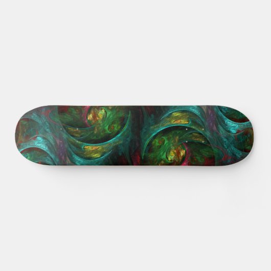 Genesis Nova Abstract Kunstskateboard Persoonlijk Skateboard (Horizontaal)
