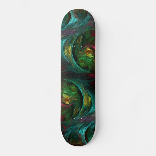 Genesis Nova Abstract Kunstskateboard Persoonlijk Skateboard (Voorkant)
