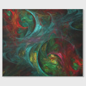 Genesis Nova Abstracte Art Cadeaupapier (Vlak)