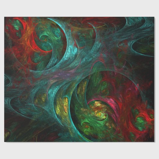 Genesis Nova Abstracte Art Cadeaupapier (Vlak)