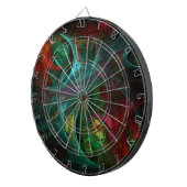 Genesis Nova Abstracte Art Dartbord (Voorkant Rechts)