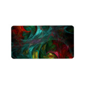 Genesis Nova Abstracte Art Etiket (Voorkant)