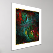 Genesis Nova Abstracte Art Folie Afdrukken (Laagn)