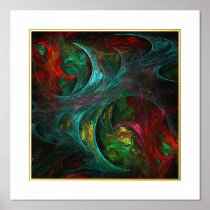 Genesis Nova Abstracte Art Folie Afdrukken