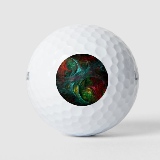 Genesis Nova Abstracte Art Golfballen (Voorkant)