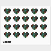 Genesis Nova Abstracte Art Heart Sticker (Vel)