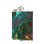 Genesis Nova Abstracte Art Heupfles (Links)