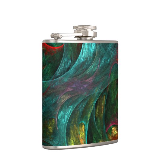 Genesis Nova Abstracte Art Heupfles (Rechts)