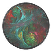 Genesis Nova Abstracte Art Hockey Puck (Voorkant)