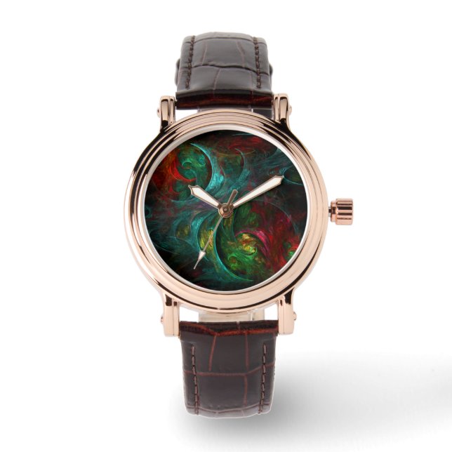 Genesis Nova Abstracte Art Horloge (Voorkant)