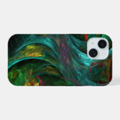 Genesis Nova Abstracte Art iPhone 15 Case (Achterkant horizontaal)