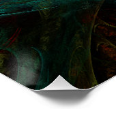 Genesis Nova Abstracte Art Perfect Poster (Hoek)